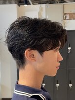 ディライト(Delight)&nbsp;毛流れニュアンスパーマセンターパート新潟