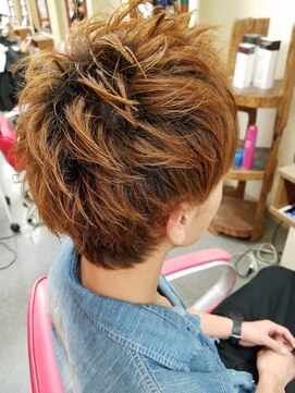 ヘアーパッション(Hair Passion) 定番ツーブロックショート☆