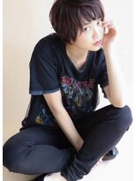ヘアーカラープラス 都賀店(PLUS) クール暖色　モーブアメジストショート