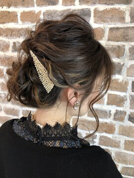 エフユーデー(FUD) ニュアンスパーティセット/シークレットハイライト/セミロング