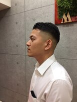 ヘアー ラボ エムツー(hair lab m2)&nbsp;サイドパートフェードカット