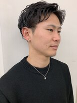 ラパンセヴェール(LA PENSEE VERT)&nbsp;【LA PENSEE】メンズかき上げパーマヘア