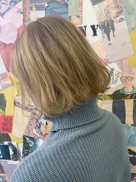 トロニー(TLONY) 渋谷TLONY イエローベージュ/stylist  miaki