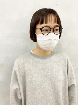 エンドリンク(endlink) 前髪束感×ぱっつんボブ