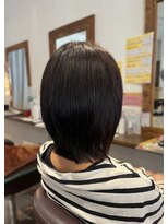 ウィーズヘアー(Weed's Hair) 縮毛矯正前下がりレイヤー