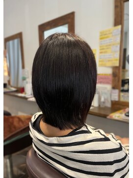 ウィーズヘアー(Weed's Hair) 縮毛矯正前下がりレイヤー