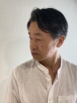 ドルクス 日本橋(Dorcus)&nbsp;メンズ　刈り上げないビジネスヘア　ジェルセット50代大人髪型