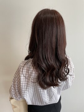 フープヘアー(HOOP.HAIR) 韓国風ピンクブラウン