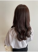 韓国風ピンクブラウン