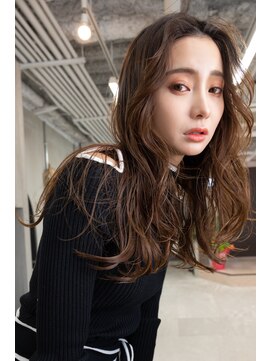 ピンク バイ アンジェリカ 瓢箪山店(PINQ by ANGELICA) #PINQ #ロングレイヤー #シースルーバング