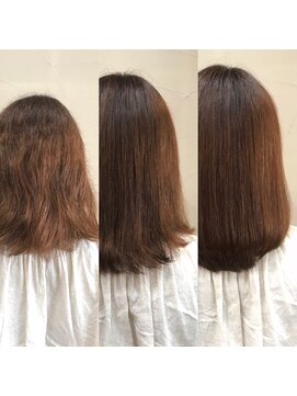 ヘアー カフェ コトノハ(hair cafe kotonoha) 【コトノハ】艶感ストレートうる艶髪　酸性縮毛矯正長崎髪質改善