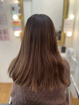 ミヤコウシティ美容室 外ハネボブ