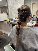 玉ねぎヘアー☆