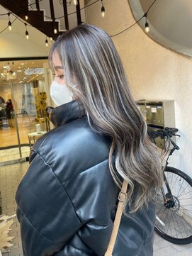 ロナバイソル(lona by SoL) コントラストハイライト/グレージュ