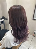 アジールヘア 東上野店(agir hair)&nbsp;20代30代40代イルミナピンクカラー透明感【上野】