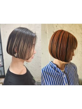 なりたいstyleに似合わせたデザインカラーが叶う！毎日のファッションを楽しく彩る♪【新宿駅/顔周り】