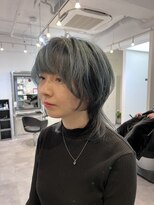 ファーム 大崎店(FAAM)&nbsp;ウルフカット＋レイヤースタイル＋ブルージュ
