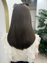 ネウィ 八王子(newi)&nbsp;髪質改善酸熱トリートメント 黒髪ストレート