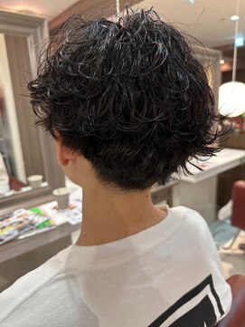 シー 茂原(SEA) ダークアッシュ/ニュアンスパーマ/韓国マッシュ/スペインカール