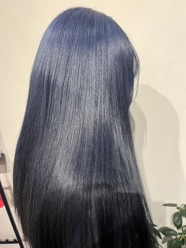 ヘアー ルシア(hair lucia) ネイビーブルー/ブルーカラー