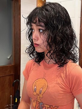 ラレイ ハラジュク(Lalei harajuku) 原宿ウルフヘアスパイラルパーマウェーブヘア20代30代40代50代