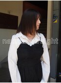 -kanna-♪ 地毛風ストレート×透明感ブラウン！垢抜けカラー♪