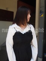 コレットヘアー ザモリオカ(Colette HAIR the MORIOKA)&nbsp;-kanna-♪ 地毛風ストレート×透明感ブラウン！垢抜けカラー♪