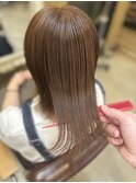 ツヤ髪外はねボブ