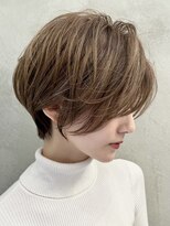 ロンドエニカ 大宮(Lond enika)&nbsp;グランマッシュ/細めハイライト/ショート/白髪ぼかし/前髪/大宮