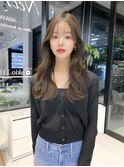 小顔レイヤーカットミディアムレイヤーレイヤーロング【北千住】