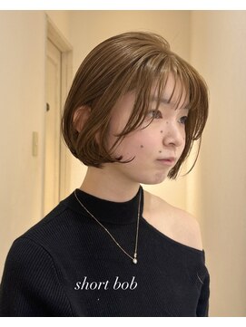 クリーク ノイズ ヘア 大手町店(CLIQUE noise hair) 丸みショートボブ＊＊