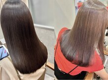 「経験豊富なスタイリストが導く理想の艶髪」