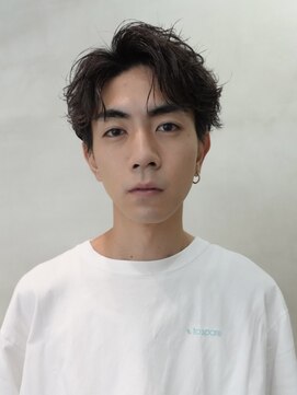 バイフィフス 原宿/表参道(by fifth) 原宿シャドウパーマスパイラルパーマメンズカットセンターパート