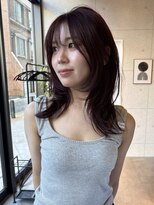 チル 福井駅前店(Chill)&nbsp;福井レイヤーカットハッシュカット韓国くびれヘア学生艶髪