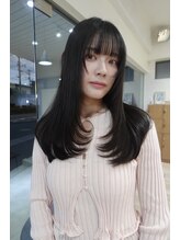 ゲリール ヘア プラス ケア(guerir hair+care) 【guerir hair+care】レイヤー×艶髪