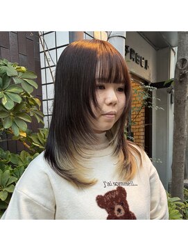 ベビーフェアリー 西宮北口店(Baby Fairy) ★inner-blond×high-layer★