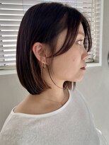 ダイアモンドリリーキートス(Diamond Lily kiitos)&nbsp;ミディアムヘア/暗めカラー/グランマッシュ/一宮/レイヤー