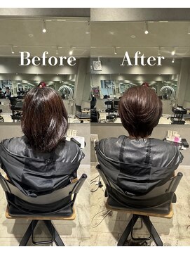 ギルド(Guild) 脱白髪染め×ショート