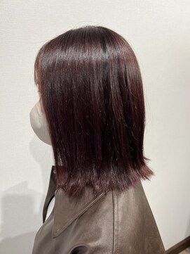 グルグル 新小岩店(GULGUL) 切りっぱなしボブ/ピンク【福岡】