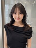 顔まわりで差がつく小顔レイヤー