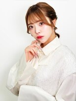 ステラ(Stella)&nbsp;銀座ヘアセット。宣材サロモ編。ポニー編み下ろしVOL3.0