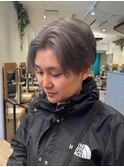 シンバーカラー、ダブルカラー 、センターパート（堀）