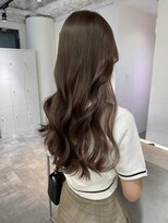 ルル(Lulu)&nbsp;梅田/ブラウン/ベージュ/レイヤー/前髪カット/縮毛矯正/髪質改善
