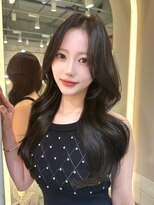 ハローバイシー 仙台(Hello by Sea)&nbsp;大人ガーリー×ダークアッシュ【レイヤーカット/韓国風/仙台】