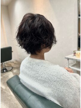 クラネ(CLANE.) 大人女子ショートボブ/パーマスタイル