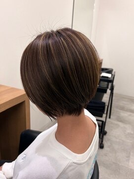 モッズ ヘア 京都店(mod's hair) 丸みショートボブ