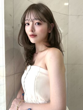 シスター 国分寺(sister) 艶髪/柔らかい透明感カラー/オリーブブラウン