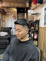 グッドラックバーバーハナレ 吉祥寺 濡れパンスタイル【吉祥寺/フェード/吉祥寺濡れパン】