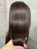 【大人女性の髪質を守る】高濃度ケア艶カラー¥13150→¥10270