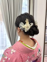 ドルフィン&nbsp;卒業式ヘアセット＋着付け